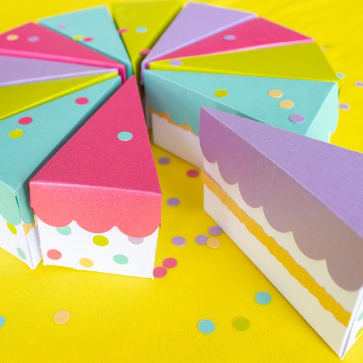 Pastel de Papel: Cajitas DIY | Regalo de Cumpleaños - Sayil DIY