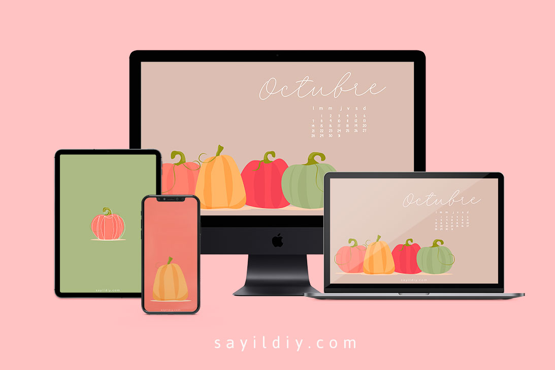 Fondos de Pantalla Octubre 2019 | Descárgalos Gratis - Sayil DIY